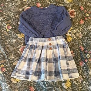 Tommy Bahama Blue and White Kids Matching Set